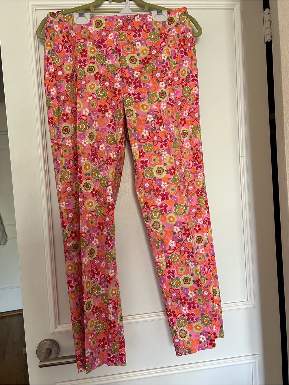 Rafaella Floral Capri Pants – Size 8